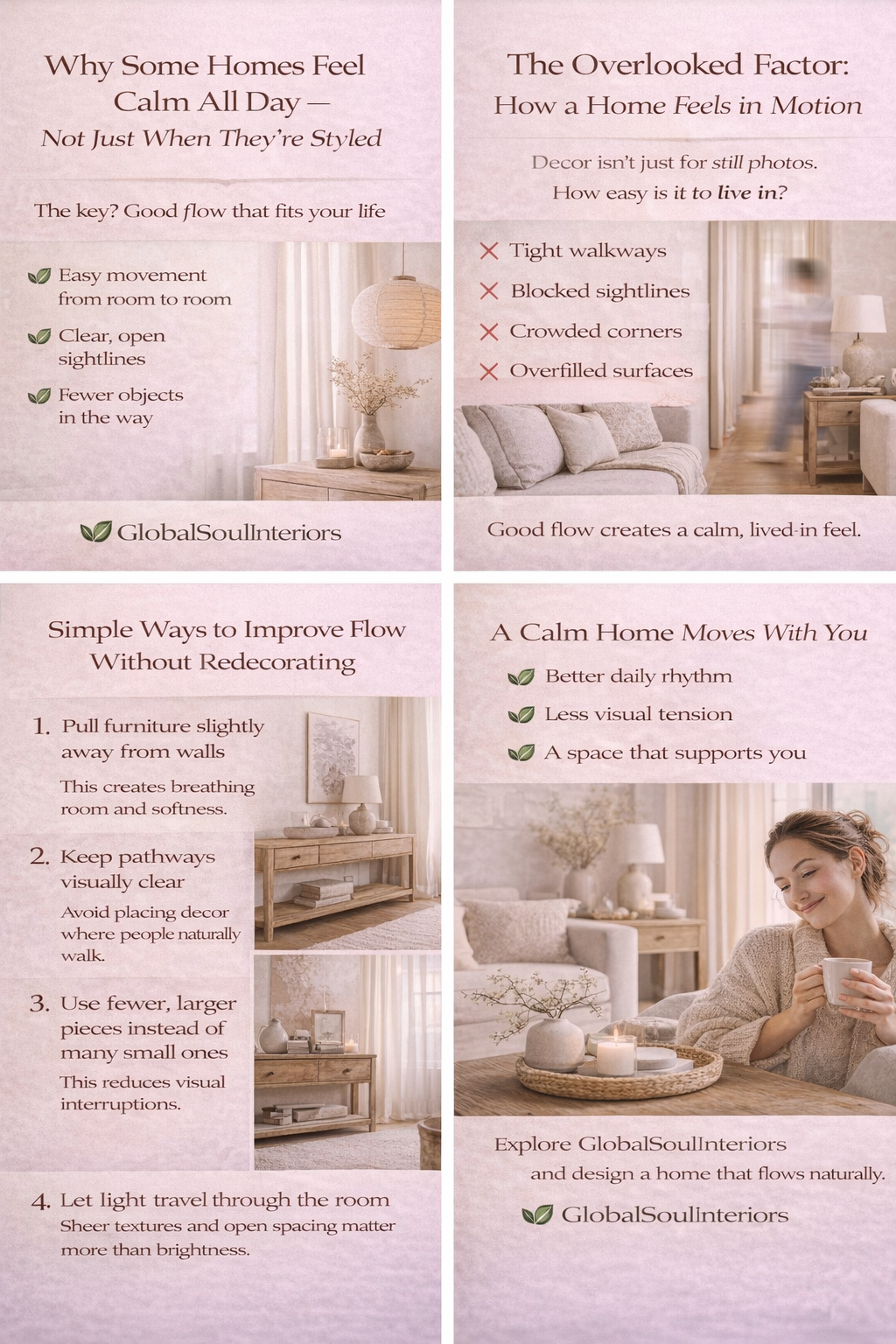 Why Some Homes Feel Calm All Day — Not Just When They’re Styled