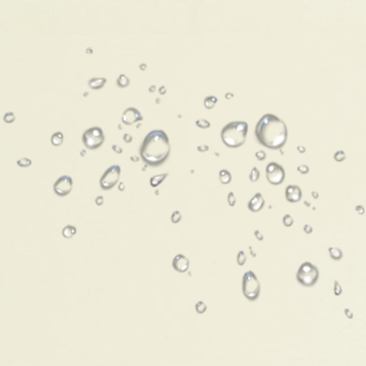 2Pack Spandex Waterproof Table Covers 6ft，Spandex 6ft Waterproof Table Cover for Party,Wedding, Banquet, and Events(Ivory)