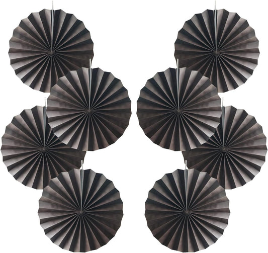 Coffee Party Decorations,Coffee Birthday Decorations,Party Events Accessories,Coffee Themed Party Decorations,Coffee Party,Friends Themed Party12in Hanging Paper Fans 30 Color DIY Set(Coffee))