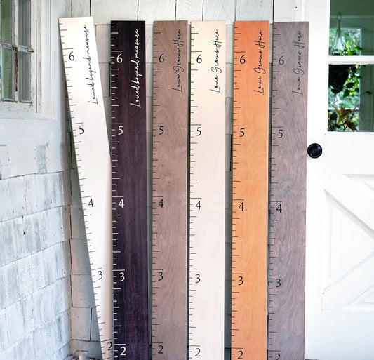 Personalized Growth Chart for Wall - Kids Height Ruler, Wooden Growth Chart for Kids, Wall Ruler for Kids Height Measurement and Height Growth Chart for Home - Kids Sizing Chart