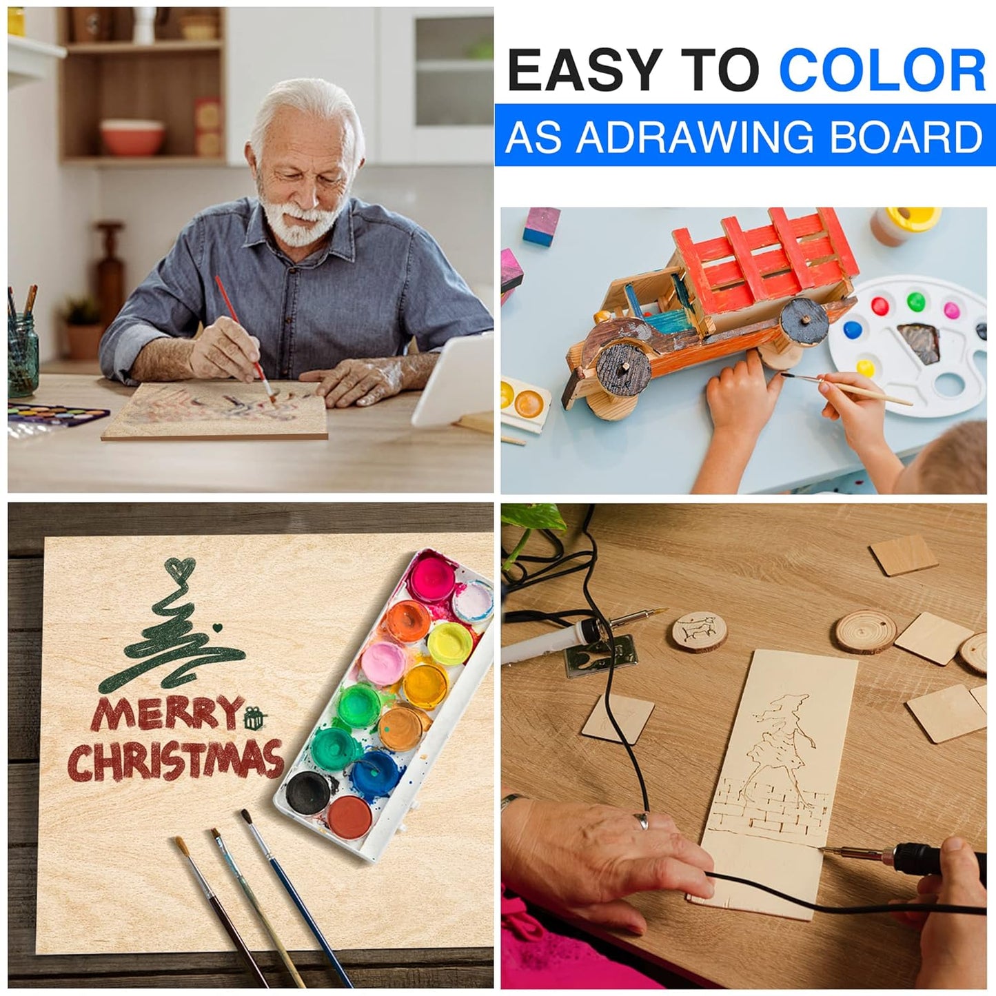 30 Pack Basswood Sheets 12"x12"x1/8", 3mm Basswood for Laser Cutting, Thin Plywood Board Unfinished Wood for Crafts, DIY Architectural Models Making, Wood Engraving, Wood Burning Product.