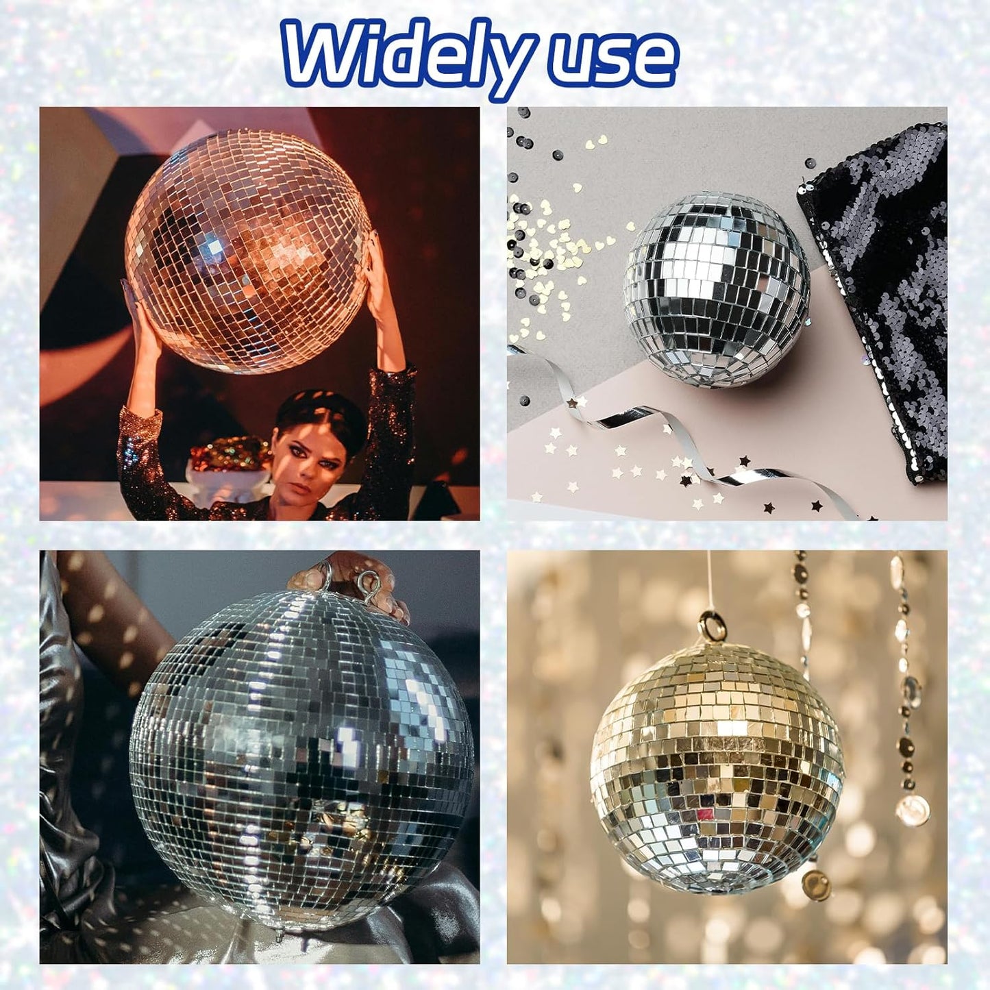 Green Self-Adhesive Glass Mirror Mosaic Tiles, 5 x 5 mm Square Mirror Tiles, 3200 Pieces Disco Ball Tiles for DIY Craft, 2 Rolls Disco Mirror Tiles for Interior, Art Collage, Card Making, Cups