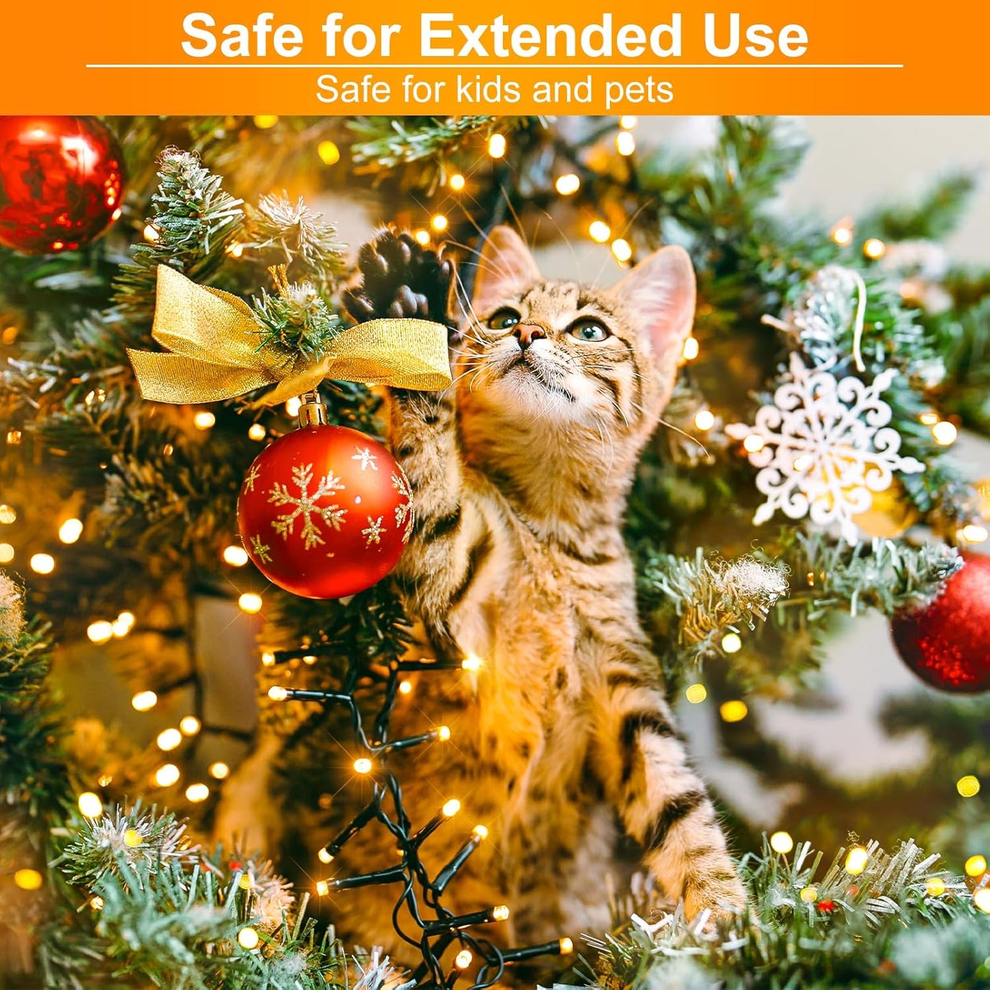 66FT 200 LED Christmas Lights Outdoor, Warm White String Lights for Outside with 8 Modes Waterproof, Connectable Twinkle Tree Light Green Wire for Indoor Patio Wedding Party Decorations